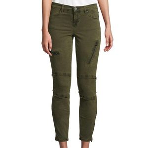 NEVER WORN Blank NYC green skinny jeans